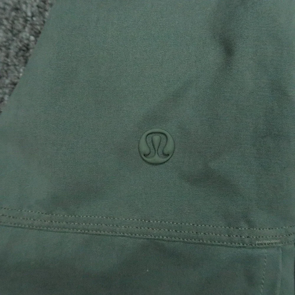 Lululemon‎ Jacket Women Large Green Glyde 2 In 1 Adaptable Zip Pocket Popover